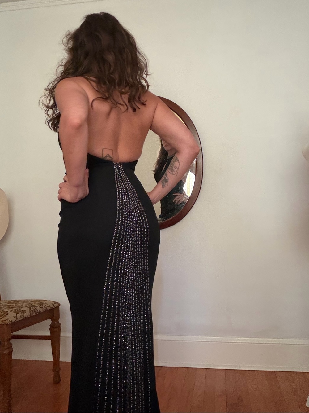 Vintage Backless Dress